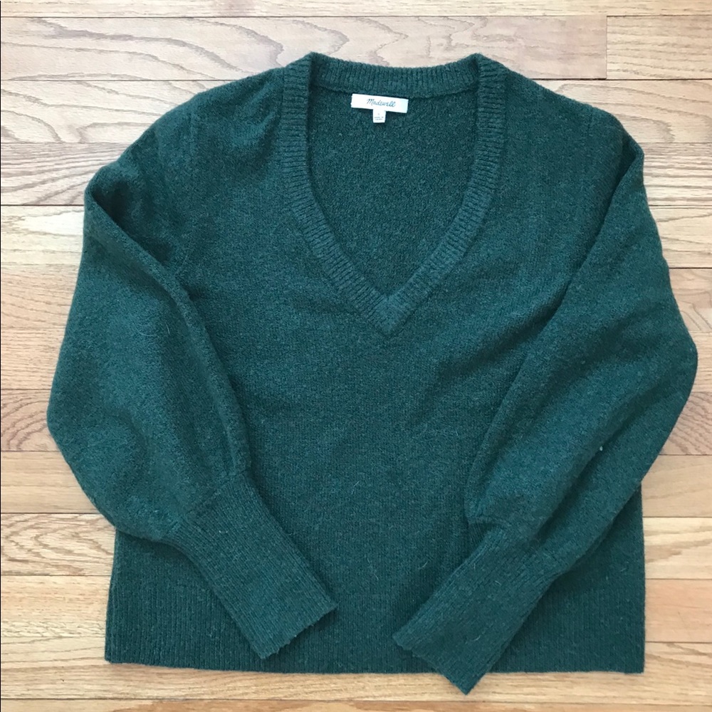 Madewell vneck sweater